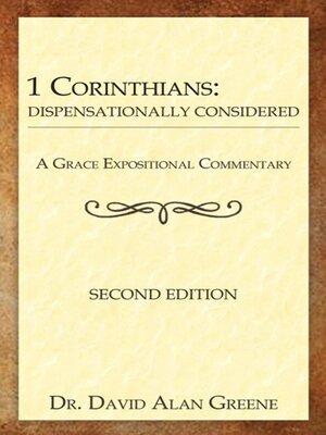 cover image of 1st Corinthians